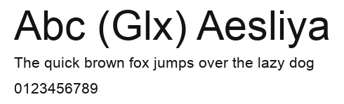 Abc (Glx) Aesliya.ttf