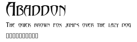 Abaddon™.ttf