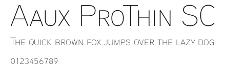 Aaux ProThin SC.ttf
