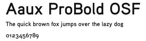 Aaux ProBold OSF Preview