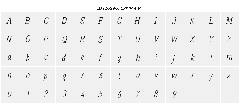 Character Map