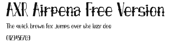AXR Airpena Free Version Preview