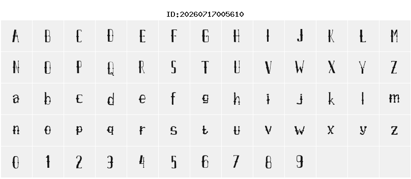 Character Map