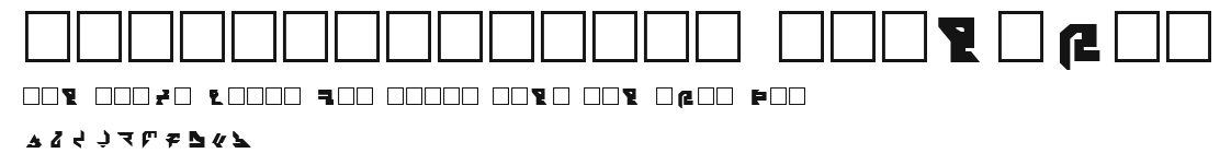 AVIAN/MYRMICAT numerals.ttf