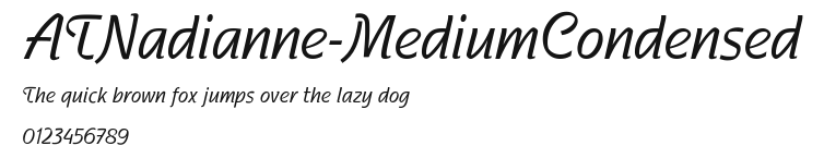 ATNadianne-MediumCondensed Preview