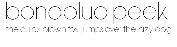 Bondoluo Peek Preview
