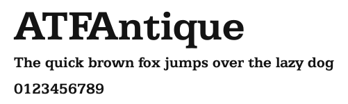 ATFAntique Preview