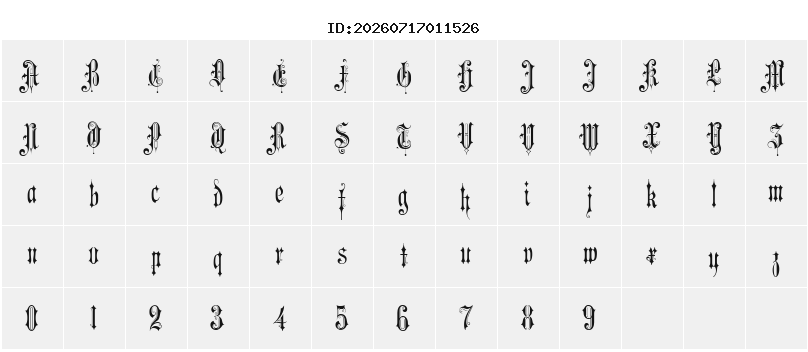 Character Map
