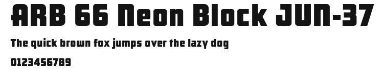 ARB 66 Neon Block JUN-37 Preview