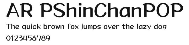 AR PShinChanPOP Preview