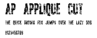 AP Applique Cut Preview