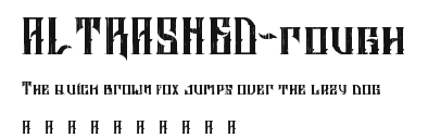 ALTRASHED-rough.ttf