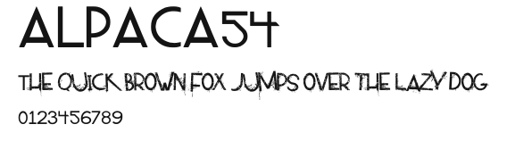 ALPACA54.ttf