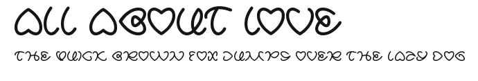 ALL ABOUT LOVE.ttf
