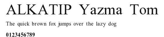 ALKATIP Yazma Tom.ttf