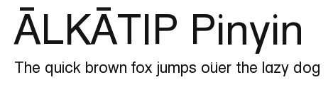 ALKATIP Pinyin.ttf