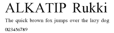 ALKATIP Rukki.ttf
