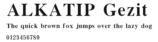 ALKATIP Gezit.ttf