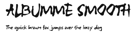 ALBUMME SMOOTH.ttf