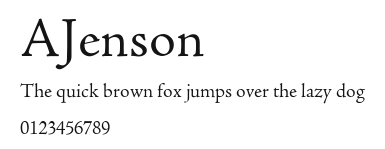 AJenson Preview