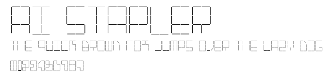 AI stapler Preview