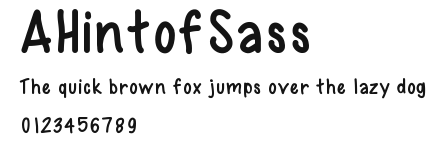 AHintofSass Preview