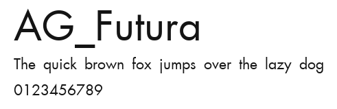 AG_Futura Preview