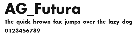 AG_Futura Preview