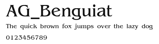 AG_Benguiat Preview