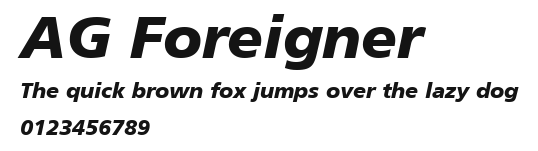AG Foreigner Preview