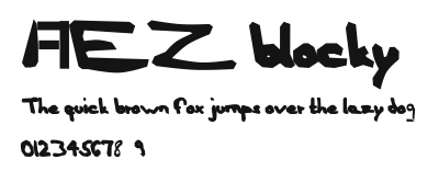 AEZ blocky Preview