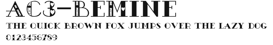 AC3-BeMine.ttf
