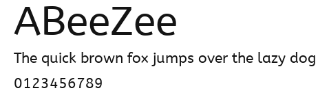 ABeeZee Preview