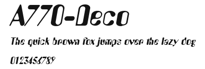 A770-Deco Preview