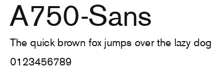 A750-Sans Preview