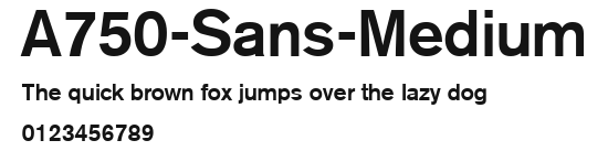 A750-Sans-Medium Preview