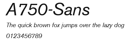A750-Sans Preview