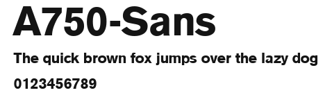 A750-Sans Preview