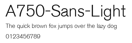 A750-Sans-Light Preview