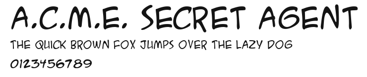 A.C.M.E. Secret Agent Preview