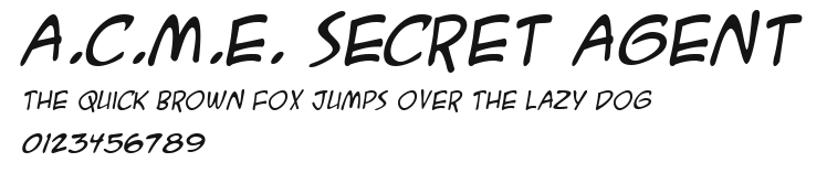 A.C.M.E. Secret Agent Preview