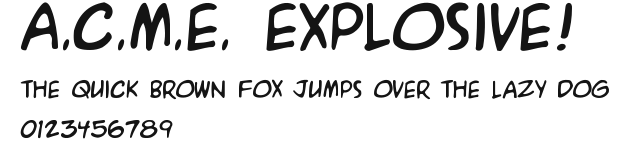 A.C.M.E. Explosive! Preview