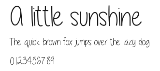 A little sunshine Preview