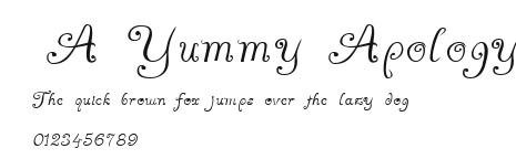 A Yummy Apology Preview