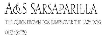 A&S Sarsaparilla Preview