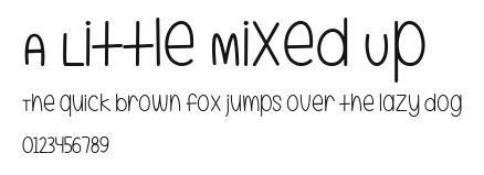 A Little Mixed Up Preview