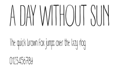 A DAY WITHOUT SUN Preview