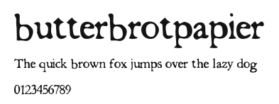 butterbrotpapier Preview
