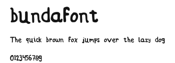 bundafont Preview