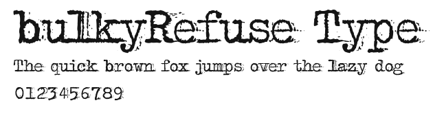 bulkyRefuse Type Preview